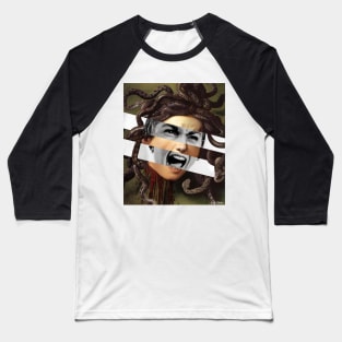 Medusa by Caravaggio and Vivien Leigh in the movie Psycho Baseball T-Shirt